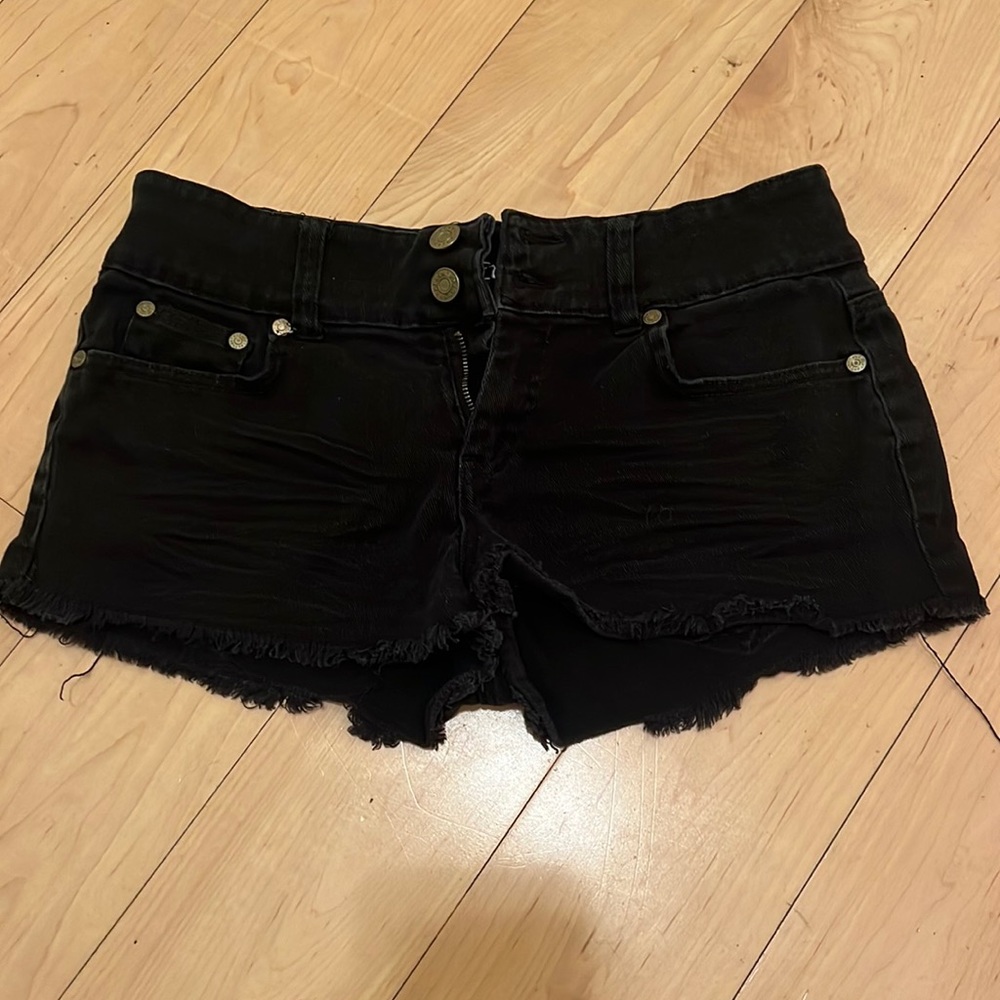 Small black shorts